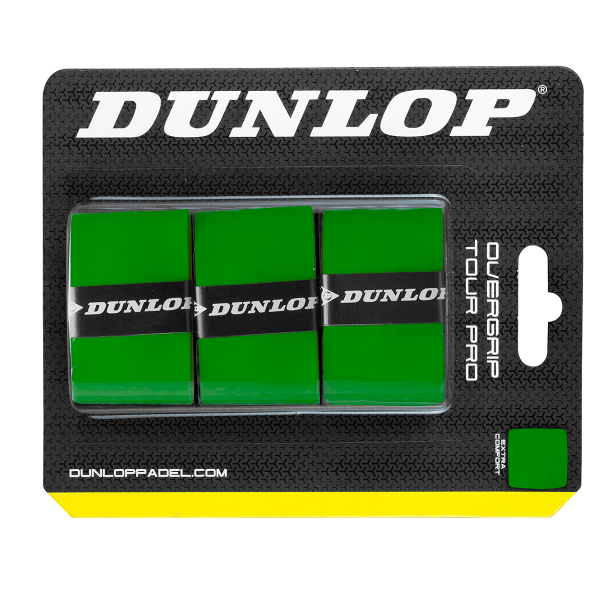 Dunlop Tour Pro Overgrips Groen Dunlop Tour Pro Overgrips Groen