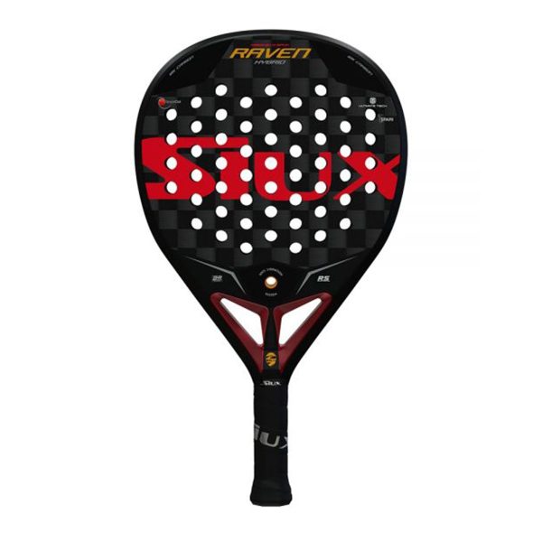 Siux Raven Hybrid 18K Padelracket Siux Raven Hybrid 18K Padelracket