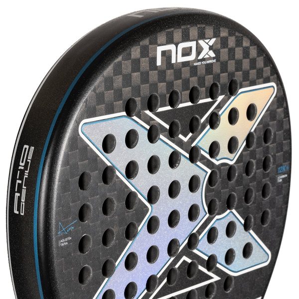 NOX AT10 GENIUS 12K RACKET BY AGUSTIN TAPIA 2024 Padelracket