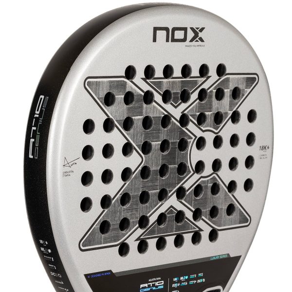 NOX AT10 Genius 18K By Augustin Tapia 2024 Padelracket