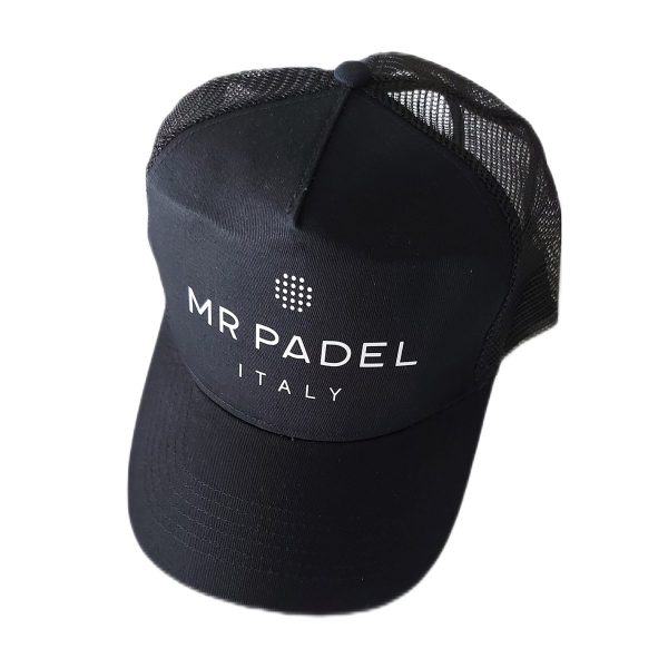 Mr Padel Italy Zwarte Cap / Pet - One Size Mr Padel Italy Zwarte Cap / Pet - One Size