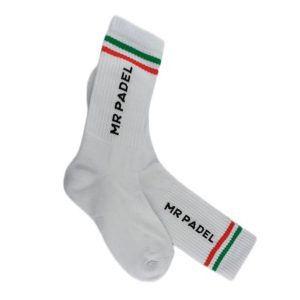 Mr Padel Italy - Witte Sportsokken