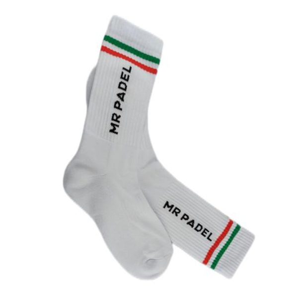 Mr Padel Italy - Witte Sportsokken Mr Padel Italy - Witte Sportsokken