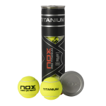 NOX Pro Titanium 4 st. padelballen