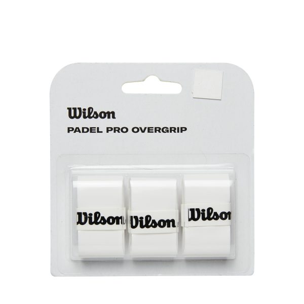 Wilson Pro Padel Overgrip 3pk Wit Wilson Pro Padel Overgrip 3pk Wit