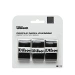 Wilson Profile Padel Overgrip 3pk Zwart