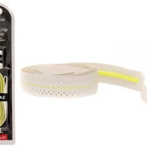 ShockOut Dual Pro Grip + Overgrip Wit/Geel
