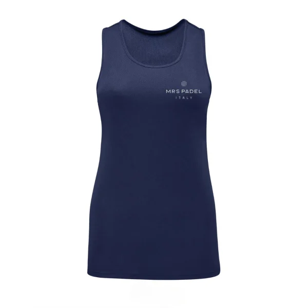 Mrs Padel - Singlet voor dames - Marineblauw