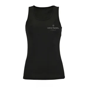 Mrs Padel - Singlet voor dames - Zwart