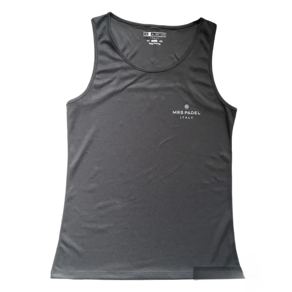 Mrs Padel - Singlet voor dames - Zwart
