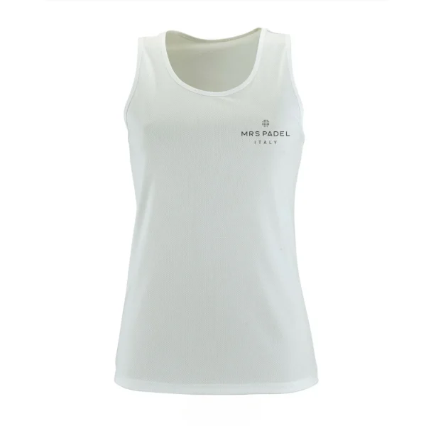 Mrs Padel – Singlet voor dames – Wit Mrs Padel - Singlet voor dames - Wit