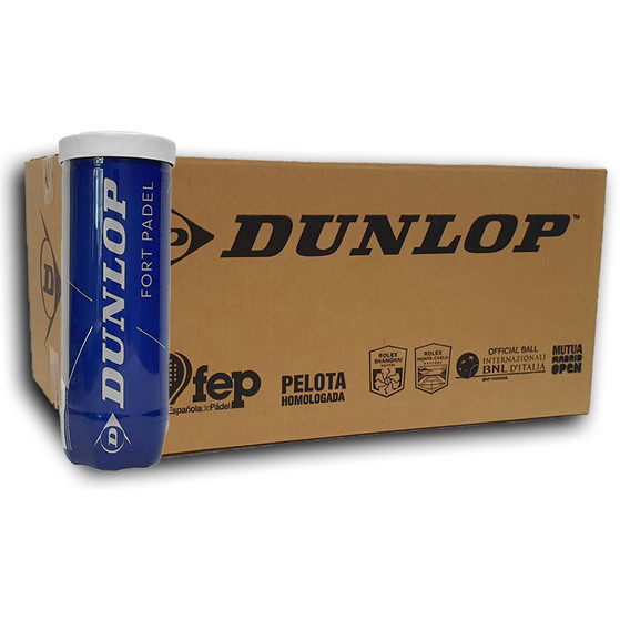 Dunlop Fort Padelballen Doos 24 x 3st