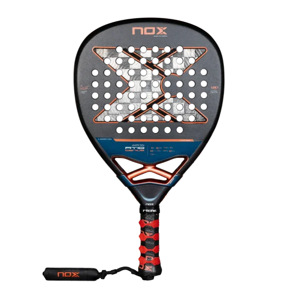 NOX AT10 Genius Attack 18K Alum By Agustín Tapia 2025 Padelracket NOX AT10 Genius Attack 18K Alum By Agustín Tapia 2025 Padelracket