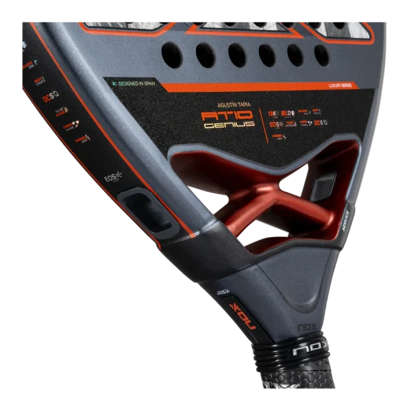 NOX AT10 Genius 18K Alum By Agustin Tapia 2025 padelracket