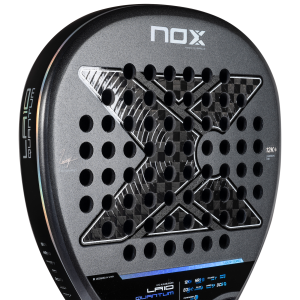 NOX LA10 Quantum 12K By Leo Augsburger padelracket