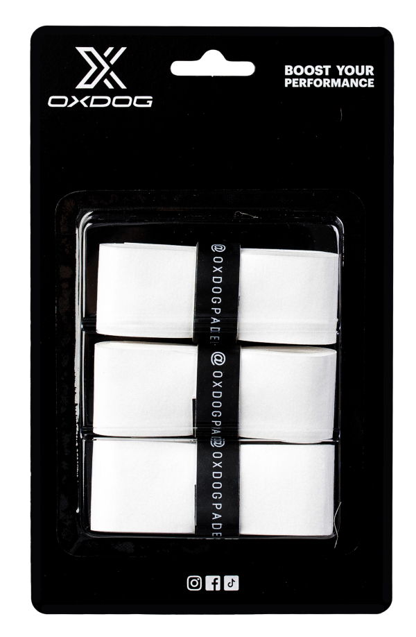 Oxdog Opti Overgrip WhiteTac - 3st Oxdog Opti Overgrip WhiteTac - 3st