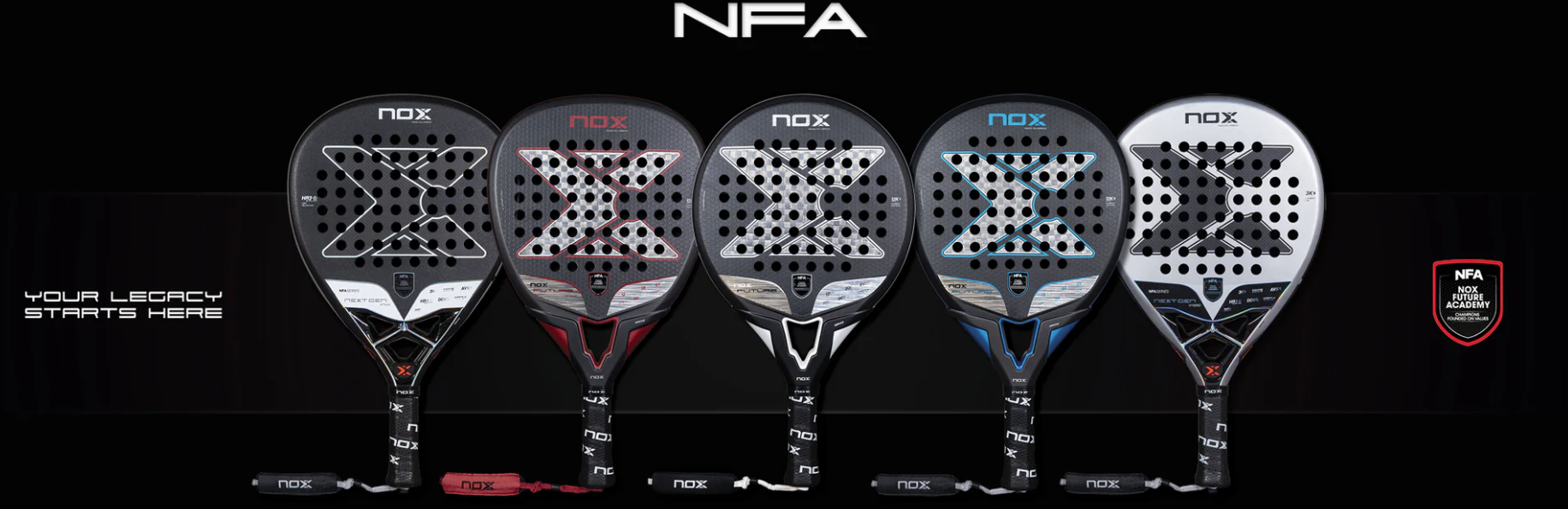 NOX Future Series 2025 padelrackets