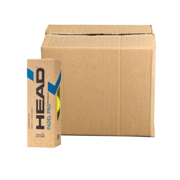 HEAD PRO Drukloze Padelballen Doost 24 x 3st