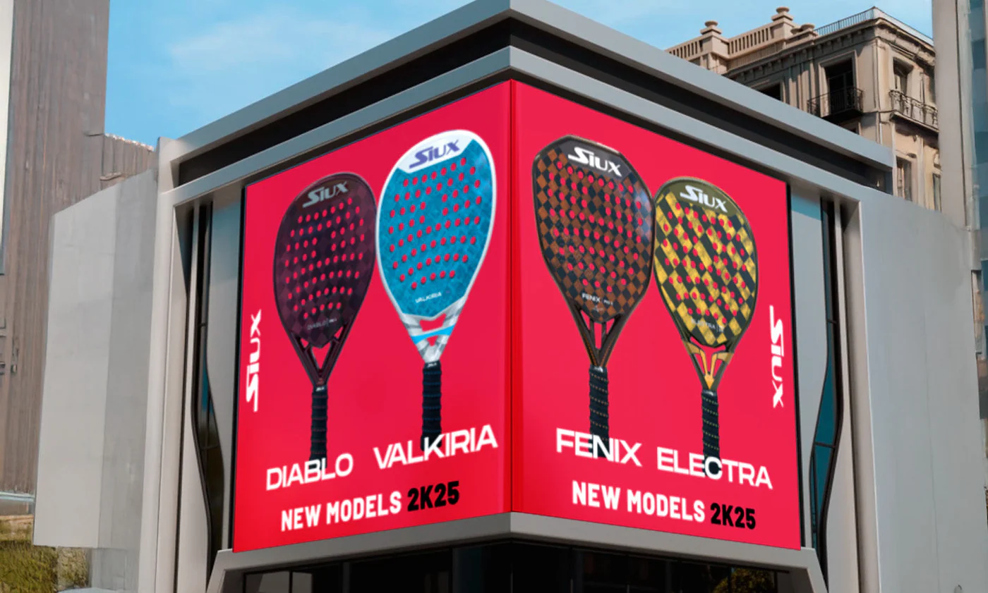 Siux padel rackets van 2025