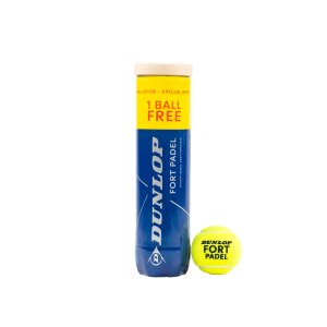 Dunlop Fort Padelballen 4 pack