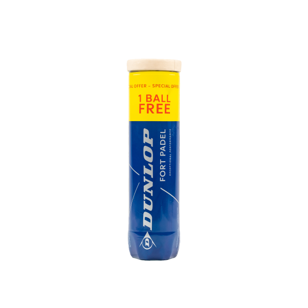 Dunlop Fort Padelballen 4 pack Dunlop Fort Padelballen 4 pack